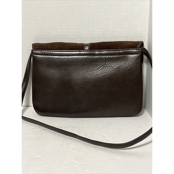 Vintage 50’s? 60’s Coccini Brown Suede Leather Purse Shoulder Bag Rare HTF - Picture 5 of 10